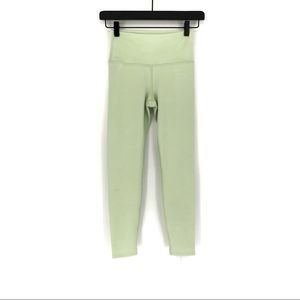 Daily Drills High-Waist Leggings in Soft Mint Green